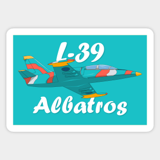 L-39 Albatross with Text Sticker